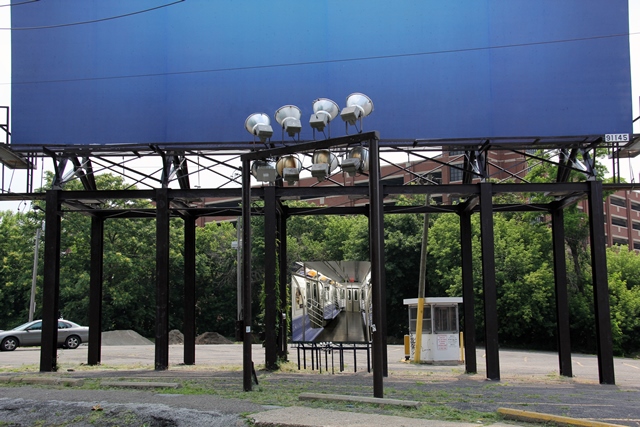 billboard advertisement for public transportation